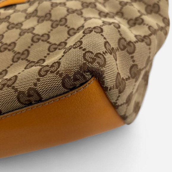 Gucci GG Canvas Web/Sherry Line tote bag - Picture 3 of 10